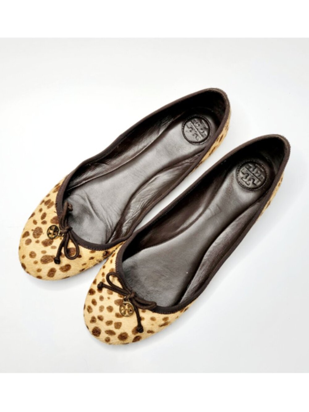 Tory Burch Size 10 Pony Fur Ballet Flats Fair condition